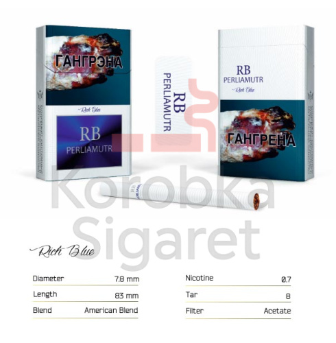 RB Perlamutr Rich Blue KS фото 9